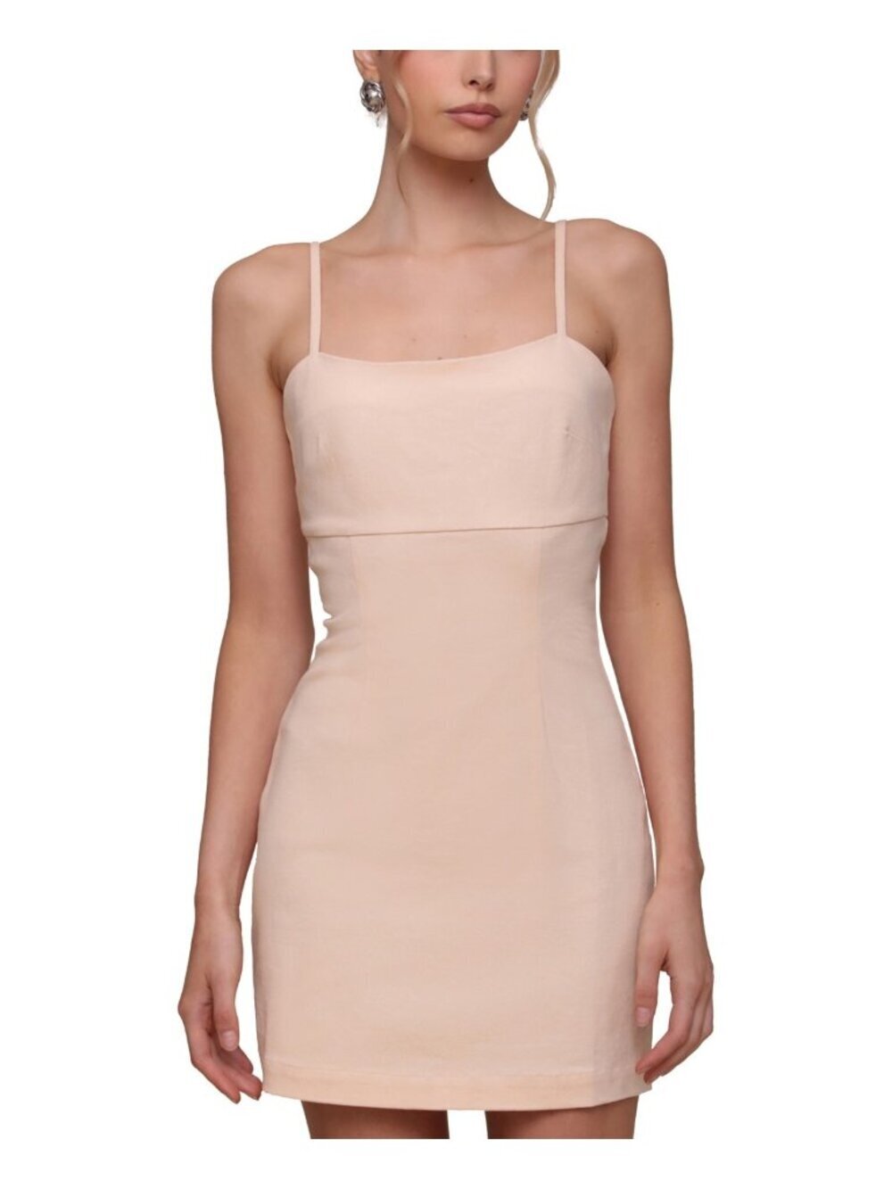Avec Les Filles Square-Neck Bodycon Mini Dress, Size 12 NWT - Picture 4 of 5
